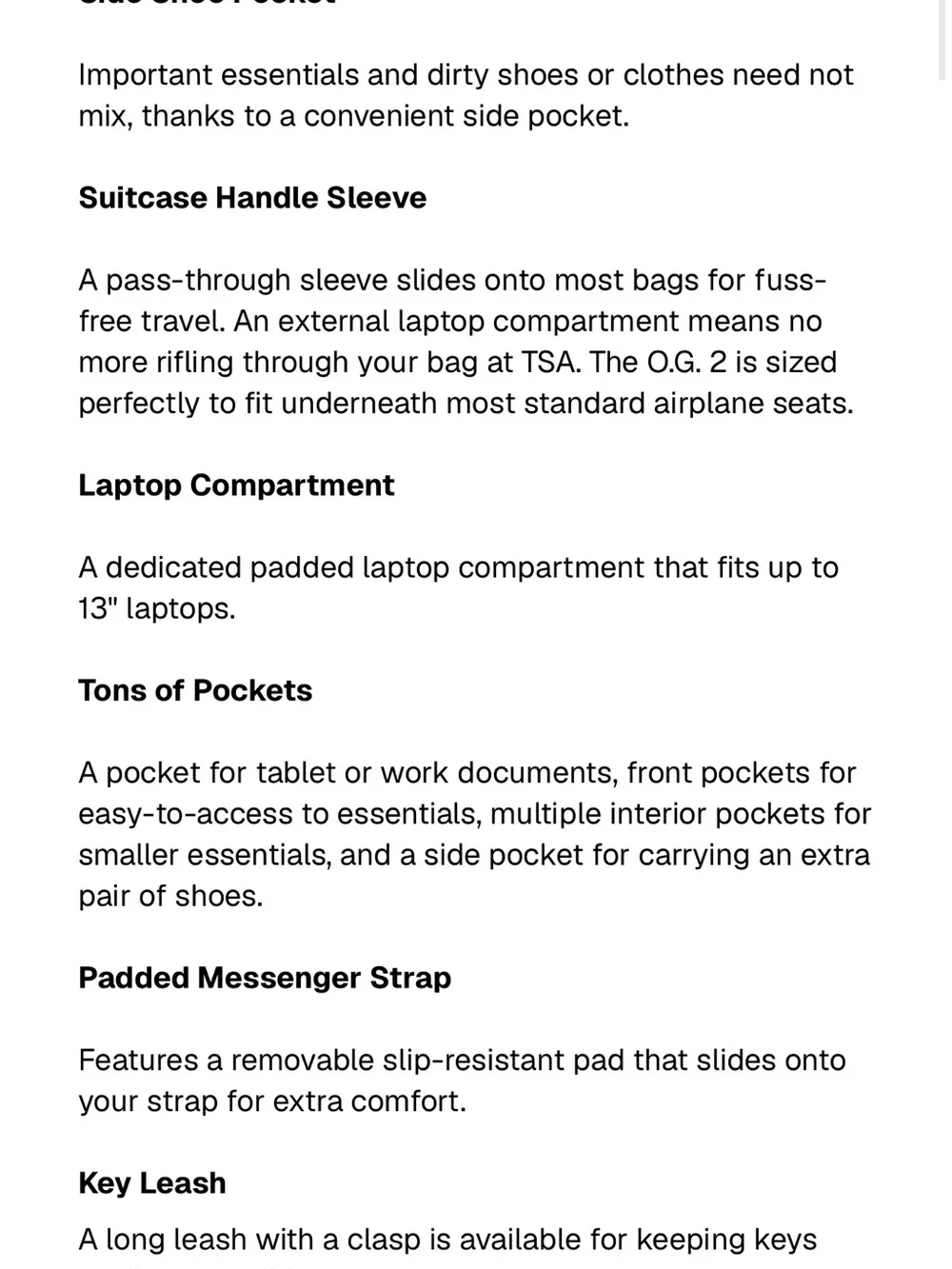 Lo & Sons spacious laptop